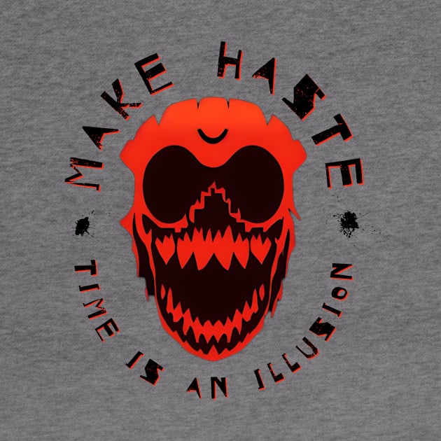 Make Haste, Time Is An Illusion (The Backdoors) by Atomic City Art